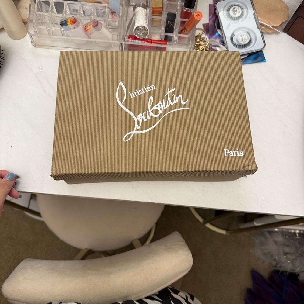 Christian Louboutin Tan Box